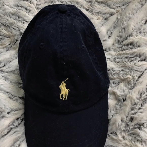 polo ralph lauren yellow cap